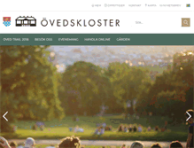 Tablet Screenshot of ovedskloster.com